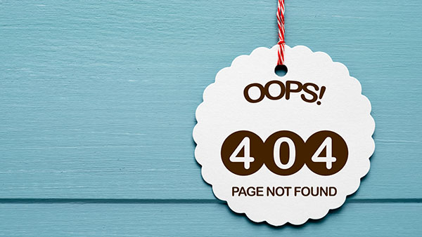 404 Page Not Found